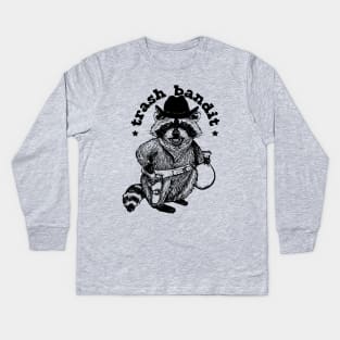 Trash Bandit Kids Long Sleeve T-Shirt